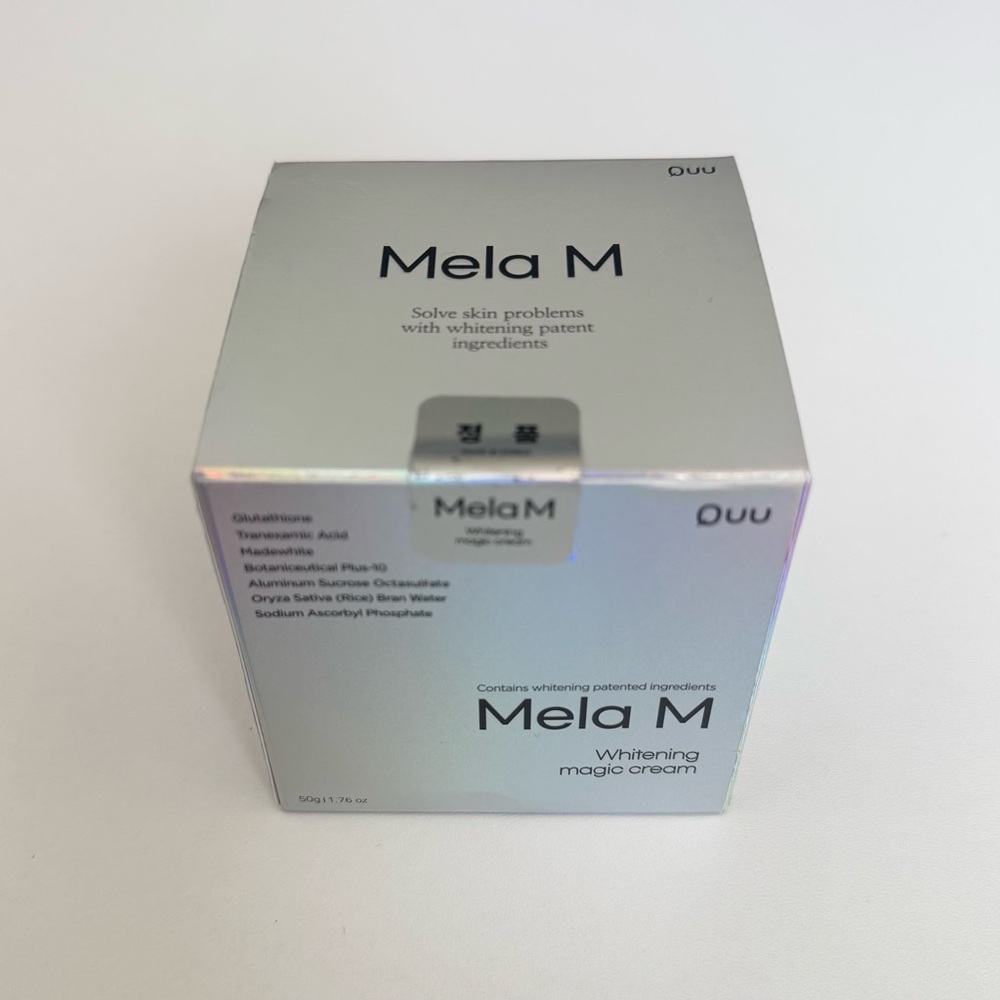 NEW Mela M Whitening Magic Cream Korean K Beauty Melasma Dark Spot Treatment